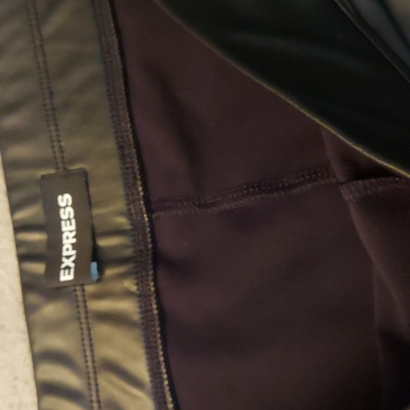 Express Faux Leather Leggings XL - Picture 5 of 11